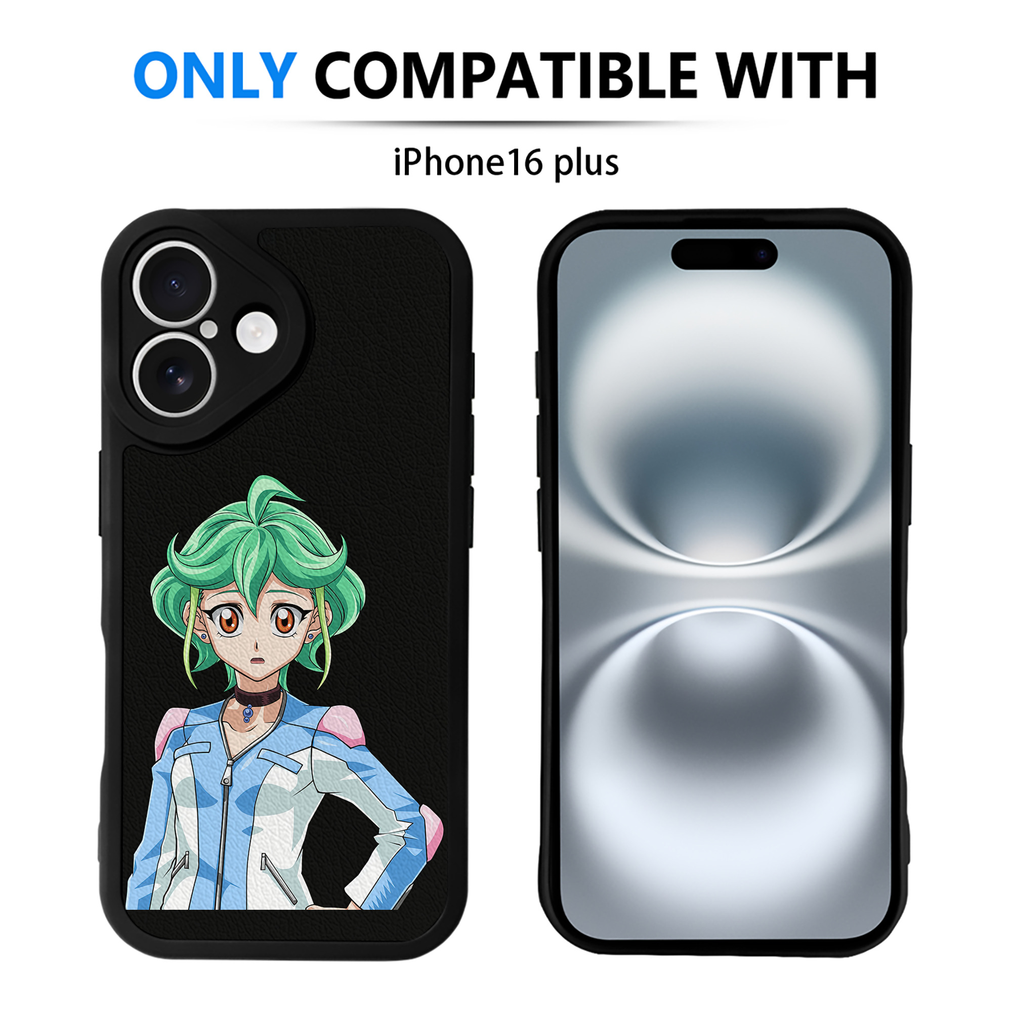遊☆戯☆王 Yu-Gi-Oh! 【iPhone 16シリーズ対応】シリコンスマホケース（レザー調） 材質：シリコン